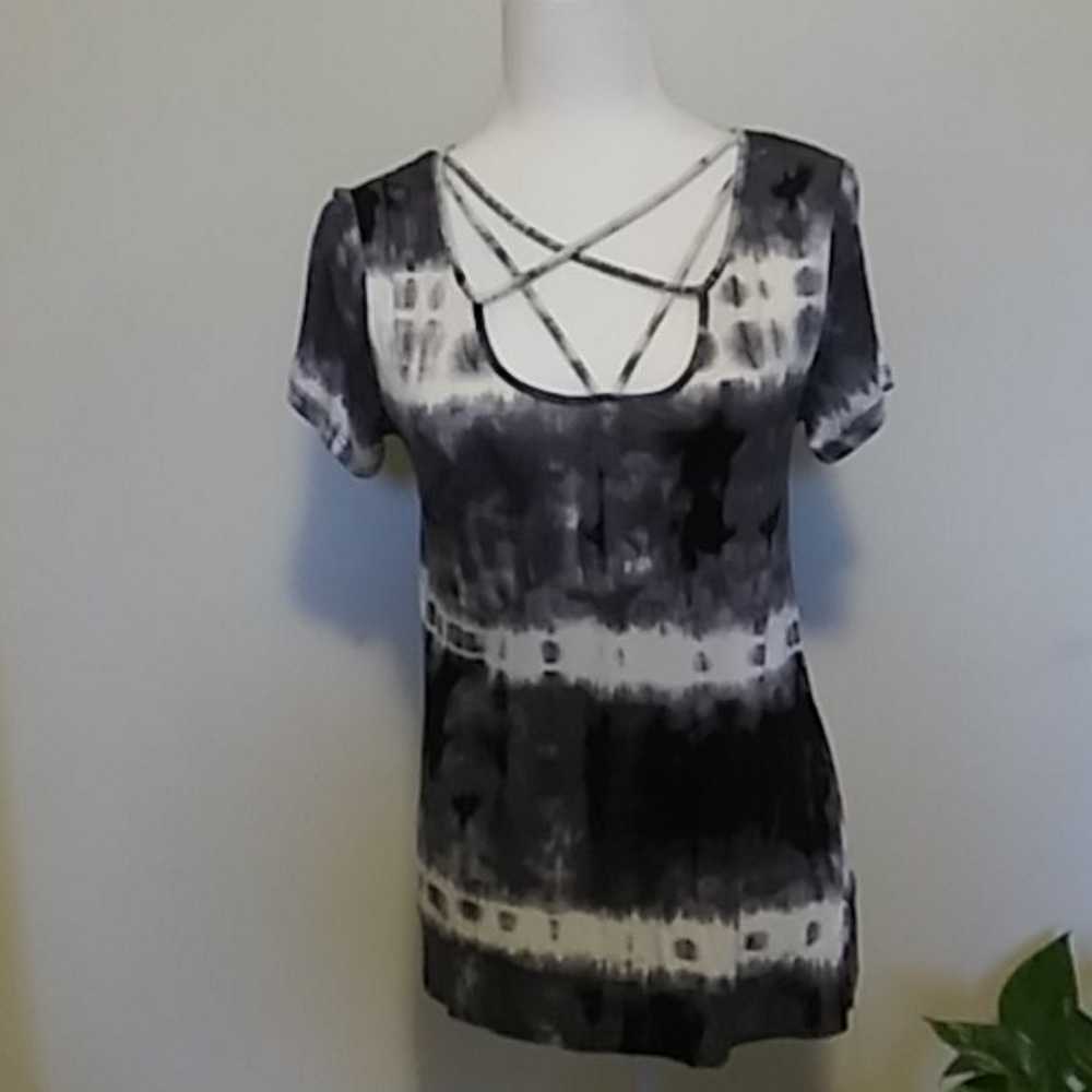 Tye-Dye Short Sleeved Top